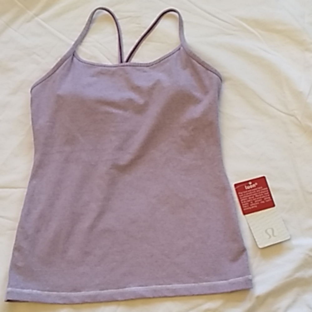 Light Purple Lululemon Razorback Tank Top (TT 02)
